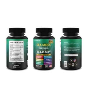 Supplement Label Design  تصميم ملصق المكملات الغذائية