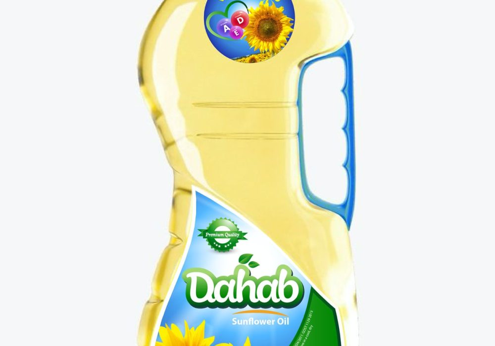 Sunflower Oil Label design تصميم ملصق زيت عباد الشمس